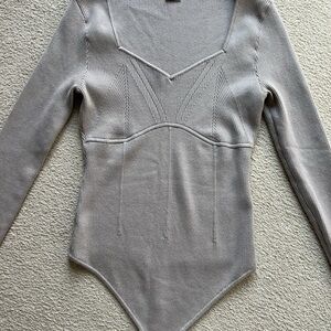 Abercrombie Sweetheart Corset Bodysuit